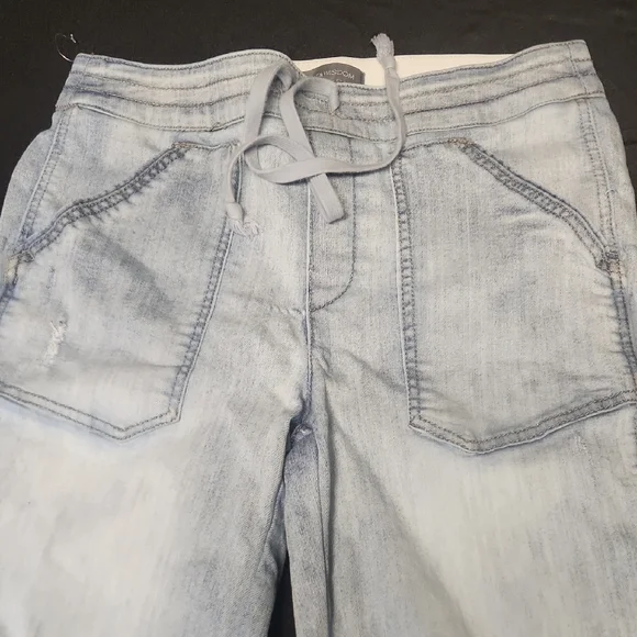 Wit & Wisdom Light Blue Distressed Jeans - Picture 2 of 7